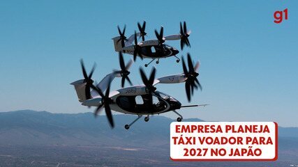 Empresa planeja táxi voador para 2027 no Japão
