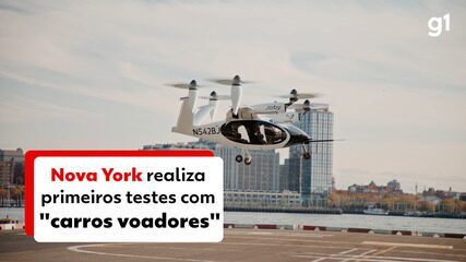 Nova York realizou testes com 'carros voadores' em 2023