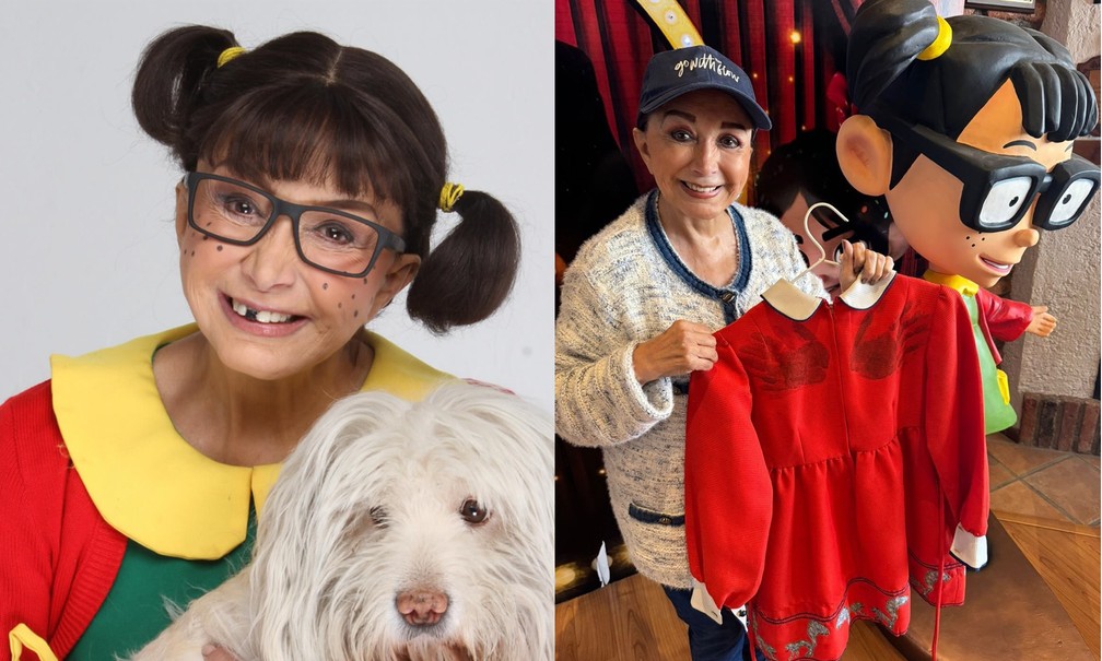 María Antonieta de las Nieves， a Chiquinha8u.com， de 'Chaves' — Foto: Reprodução/Instagram