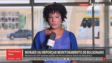 Moraes determina reforço policial no monitoramento a Bolsonaro