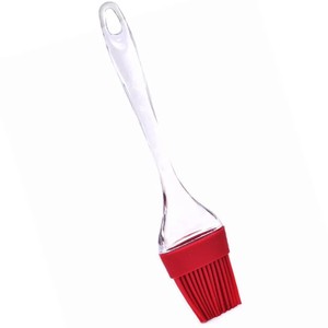 Pincel culinário de silicone com cabo acrílico 22x5cm