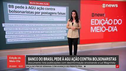 Banco do Brasil pede à AGU ação contra postagens falsas de bolsonaristas