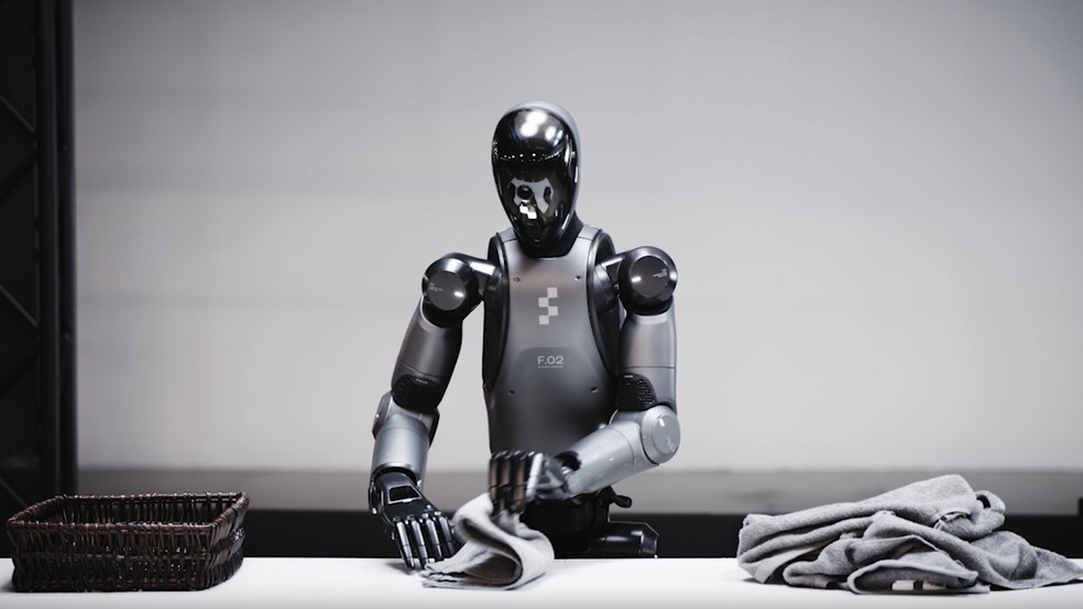 Robô humanoide da empresa americana Figure — Foto: Divulgação/Figure