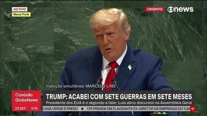 “Muita gente diz que eu deveria ganhar o Nobel da Paz”， diz Donald Trump na ONU