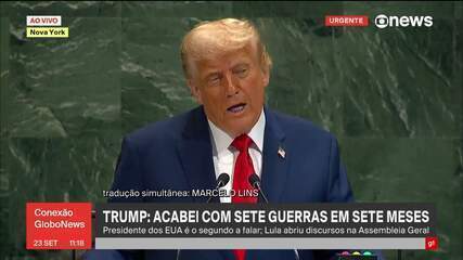 'Encerrei sete guerras sem a ajuda da ONU'， diz Trump