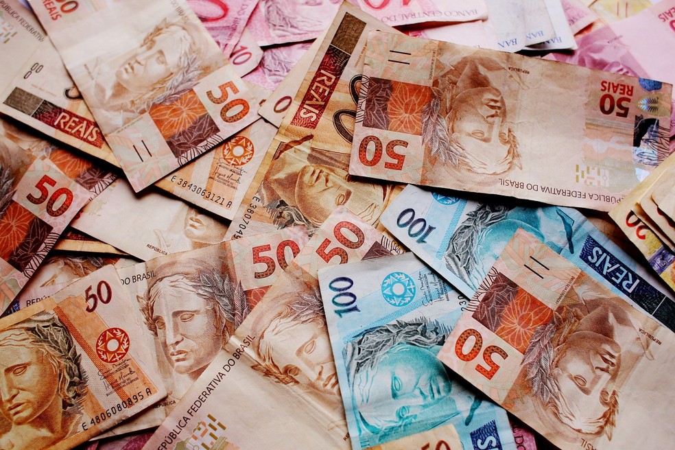 Notas， moeda， Real， dinheiro， notas de dinheiro — Foto: Reprodução/Pixabay