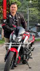 g1 testou a Bajaj Dominar 250， naked que chega para brigar com CB Twister e Fazer 250